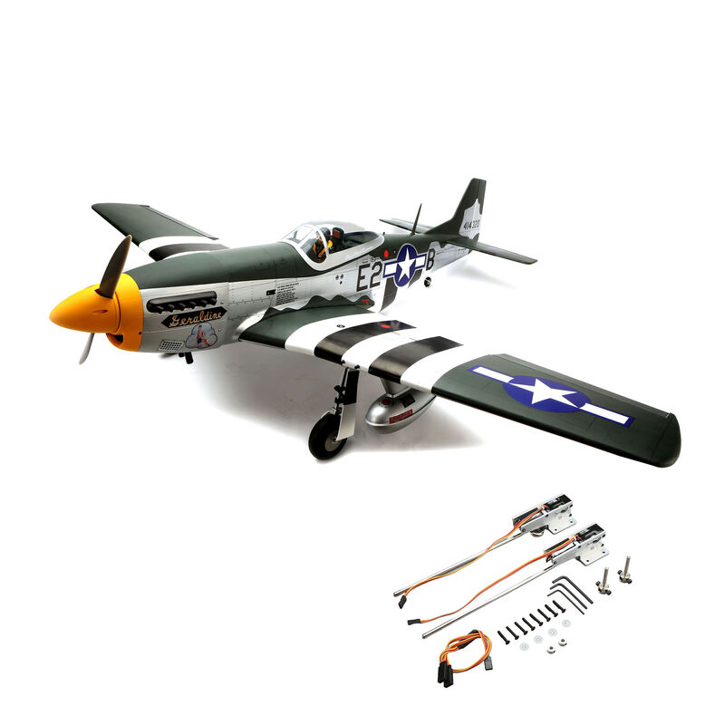 P-51D Mustang 20cc ARF, 69.5" with E-flite Electric Retract Set