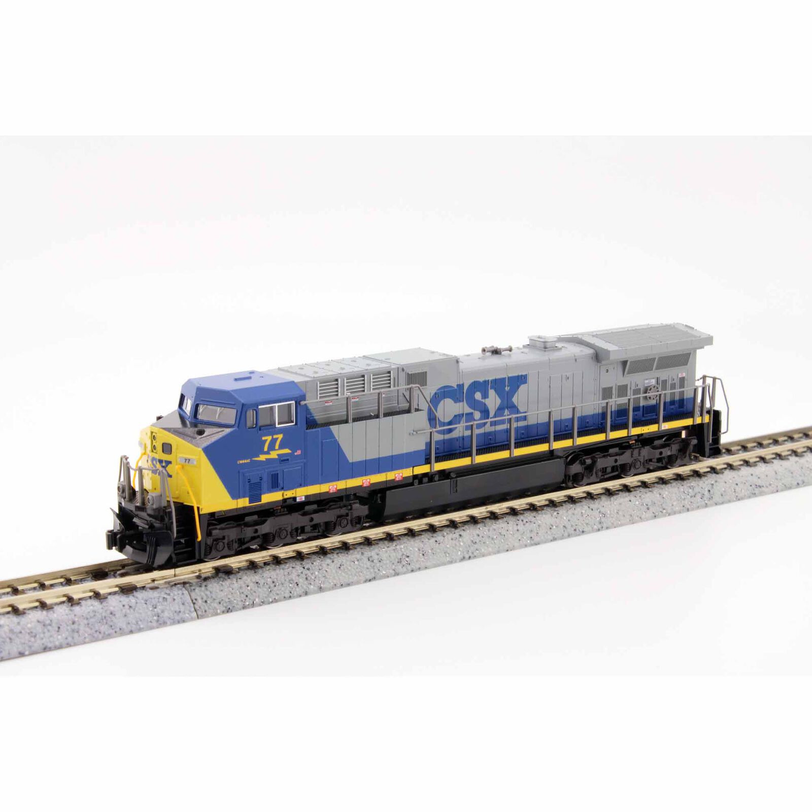 N AC4400CW CSX Locomotive #77
