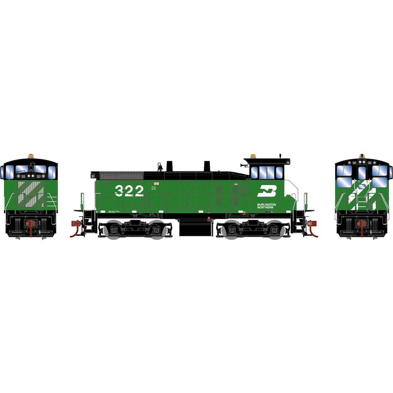 HO RTR SW1500, Burlington Northern #322