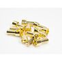 5mm Gold Plated Bullet Connector, Male (12)