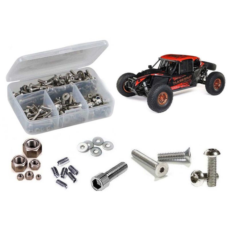 Stainless Steel Screw Kit: 1/6 Losi 8IGHT-X Super Lasernut