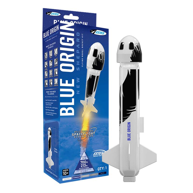 Blue Origin: New Shepard Model Rocket Kit