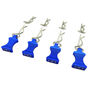 1/10 Blue Aluminum EZ Pulls (4) Body Clips (8)
