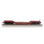 HO 52' Center-Depressed Flat Car - Santa Fe #90000