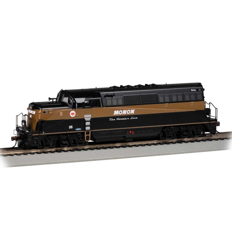 HO EMD BL2 Locomotive w/ DCC - Monon #35