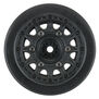 1/10 Raid Front/Rear 2.2"/3.0" 12mm Short Course Wheels (2) Black