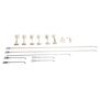 Pushrod Set with Control Horns: Cessna 400 1.1m
