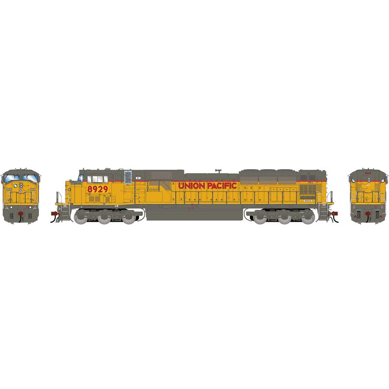 HO GEN SD90MAC-H PH I Locomotive, UP #8929