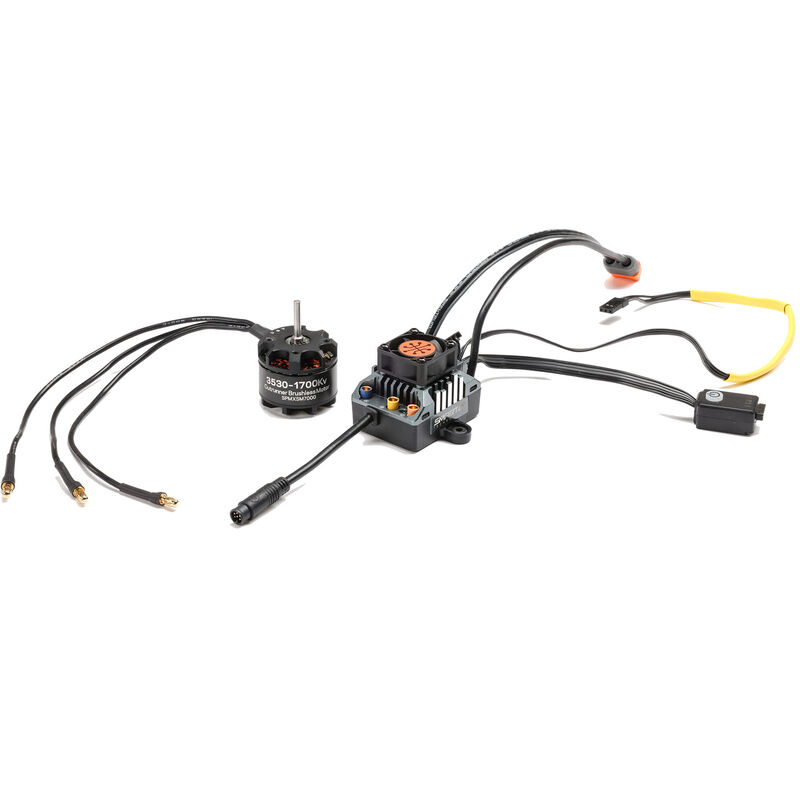 Firma 80A Sensored/Sensorless Smart Outrunner Motor / ESC 2-in-1 Combo: 1700Kv