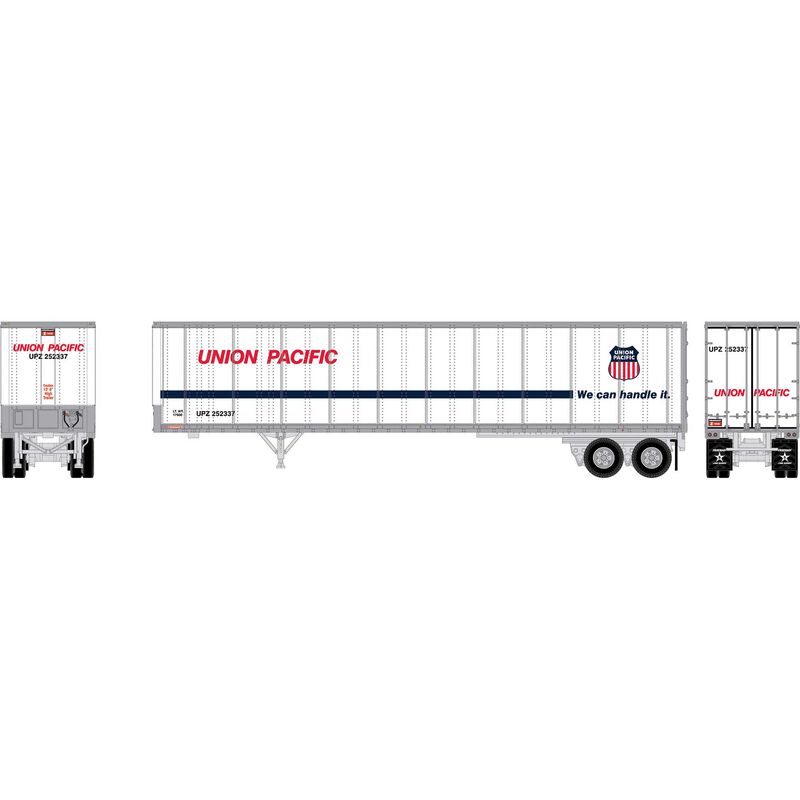 N ATH 45' Fruehauf Z-Van Trailer Smooth Side, UPZ #252337