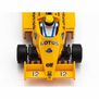 HO 1985 Lotus 97T #12 F1 Mega G+ Slot Car, Blue/Yellow