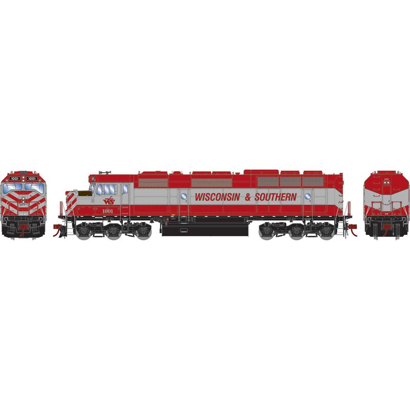 N F45 Locomotive with DCC & Sound, WSOR #1001