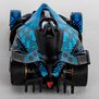 HO Formula N Mega G+ Slot Car, Blue & Black