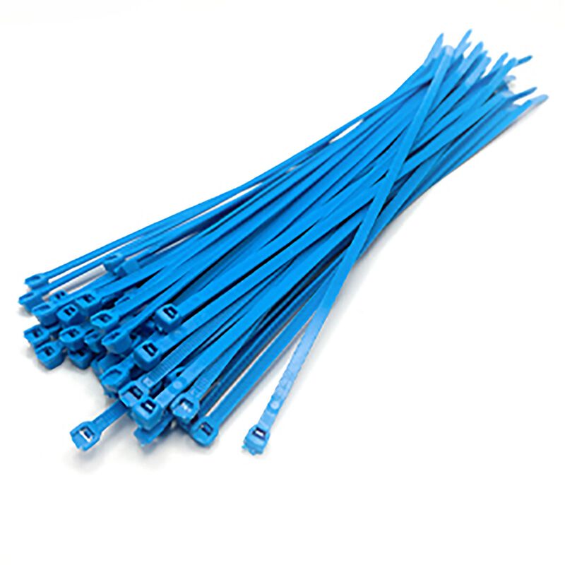 8" Tie Wraps, Blue (50)