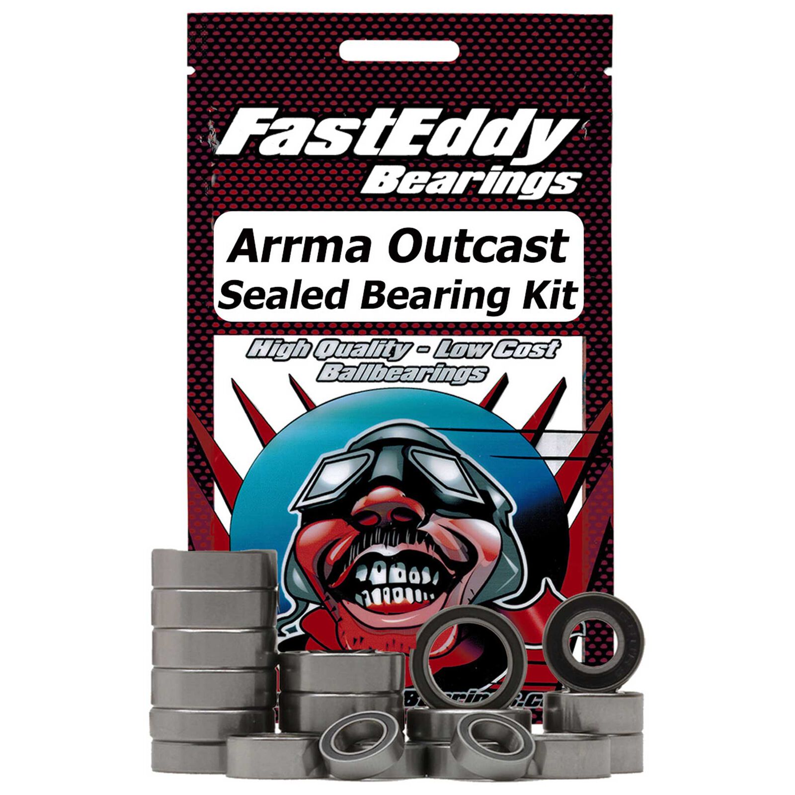 Sealed Bearing Kit: ARRMA OUTCAST 6S BLX