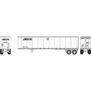 HO ATH 45' Fruehauf Z-Van Trailer Smooth Side, BMDZ #633615
