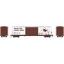HO ATH 50' FMC 5077 Centered Double Door Box Car, MR #2200