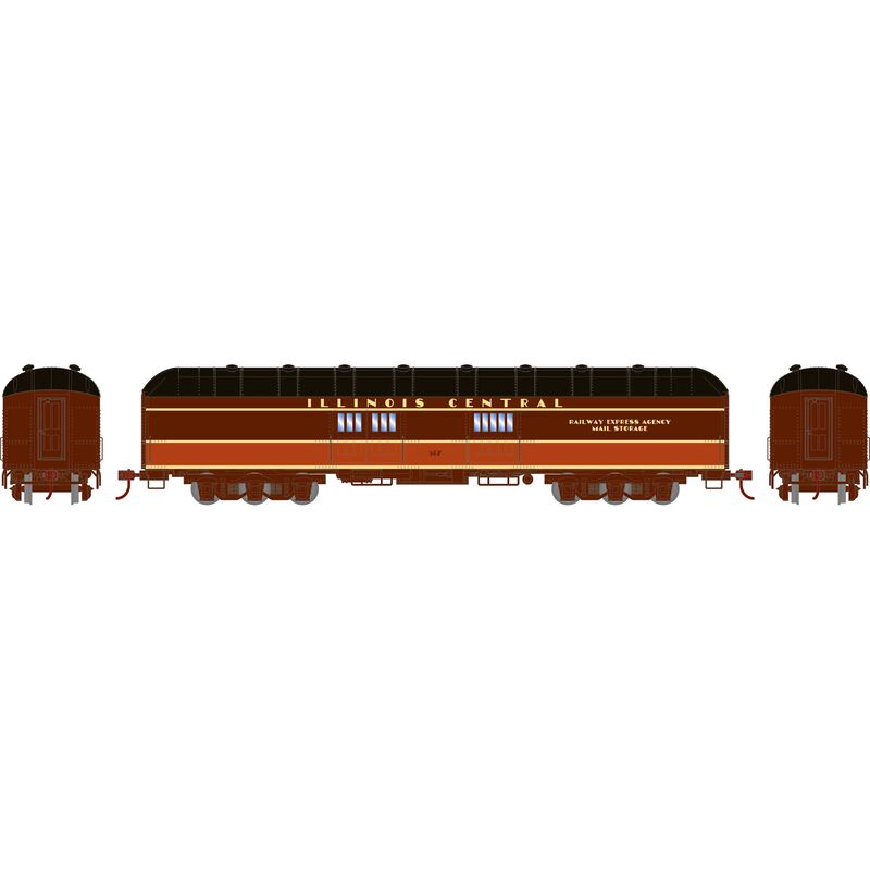 HO RTR Arch Roof Baggage, IC #567