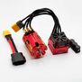 VoltEagle Power System: EagleTech Brushless ESC & Voltmaster 3650 10.5T Brushless Motor, 1/10 Traxxas 4-Tec Drift Car (Red)
