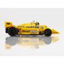 HO 1985 Lotus 97T #12 F1 Mega G+ Slot Car, Blue/Yellow