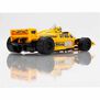 HO 1985 Lotus 97T #12 F1 Mega G+ Slot Car, Blue/Yellow