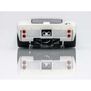 HO Ford GT40 Mk.II #97 Mega G+ Slot Car, White & Black