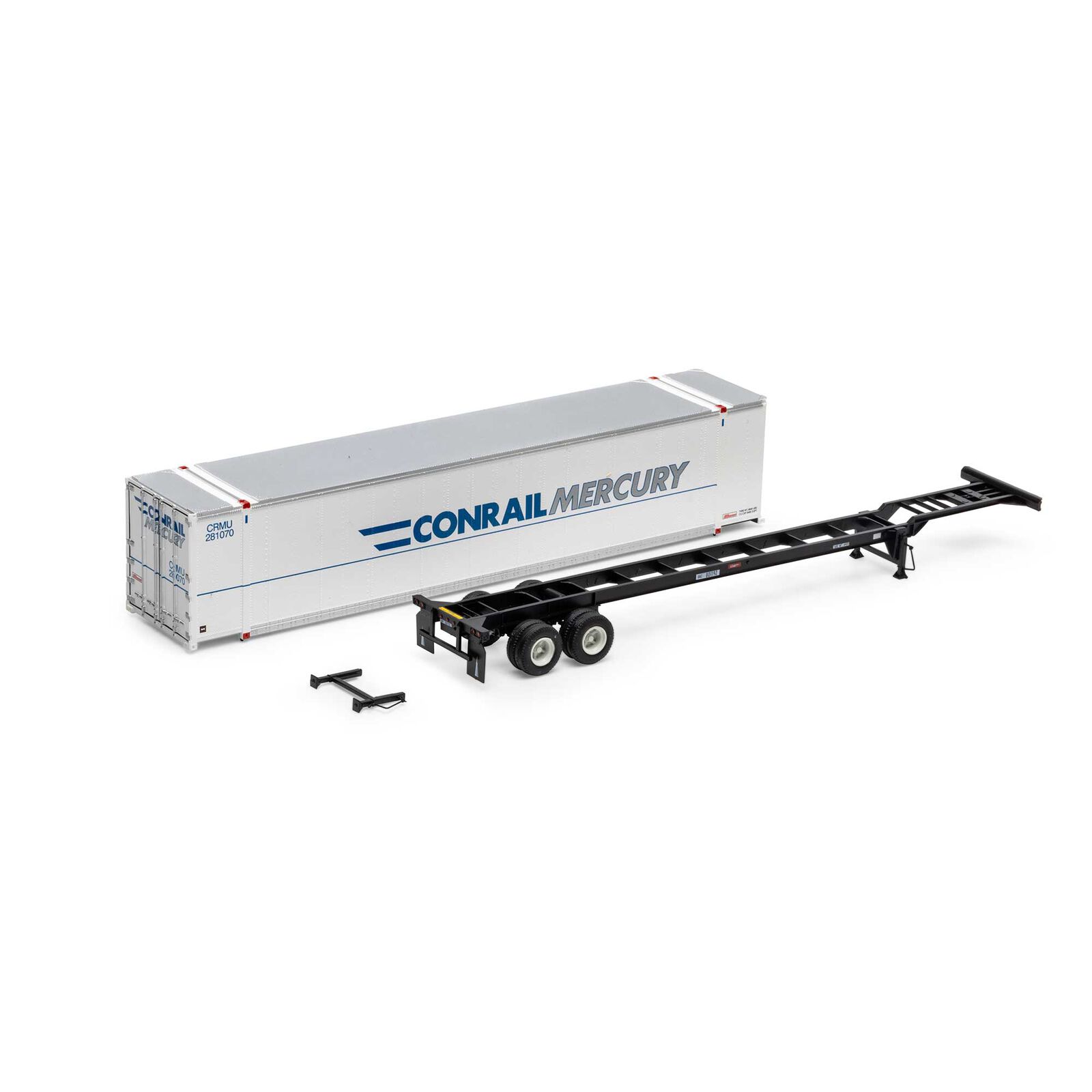 HO 48' Container with Chassis, CRMU / BNZ