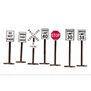 O Scale Road Sign Set (7)