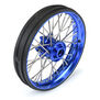 1/4 Pro-Spec Aluminum V2 Bead Front Wheel Blue/Blue (1): Promoto-MX