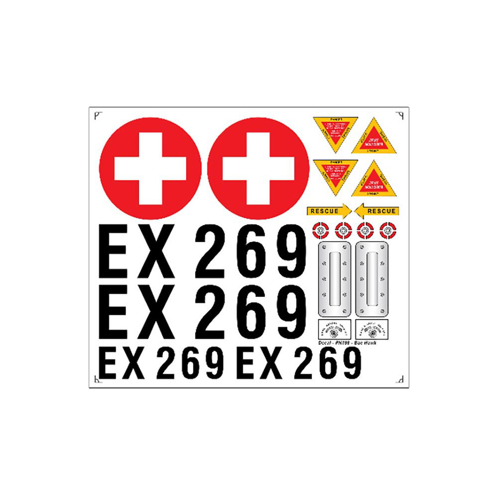 Decals: BAE Hawk Turbine Jet ARF 68.9"