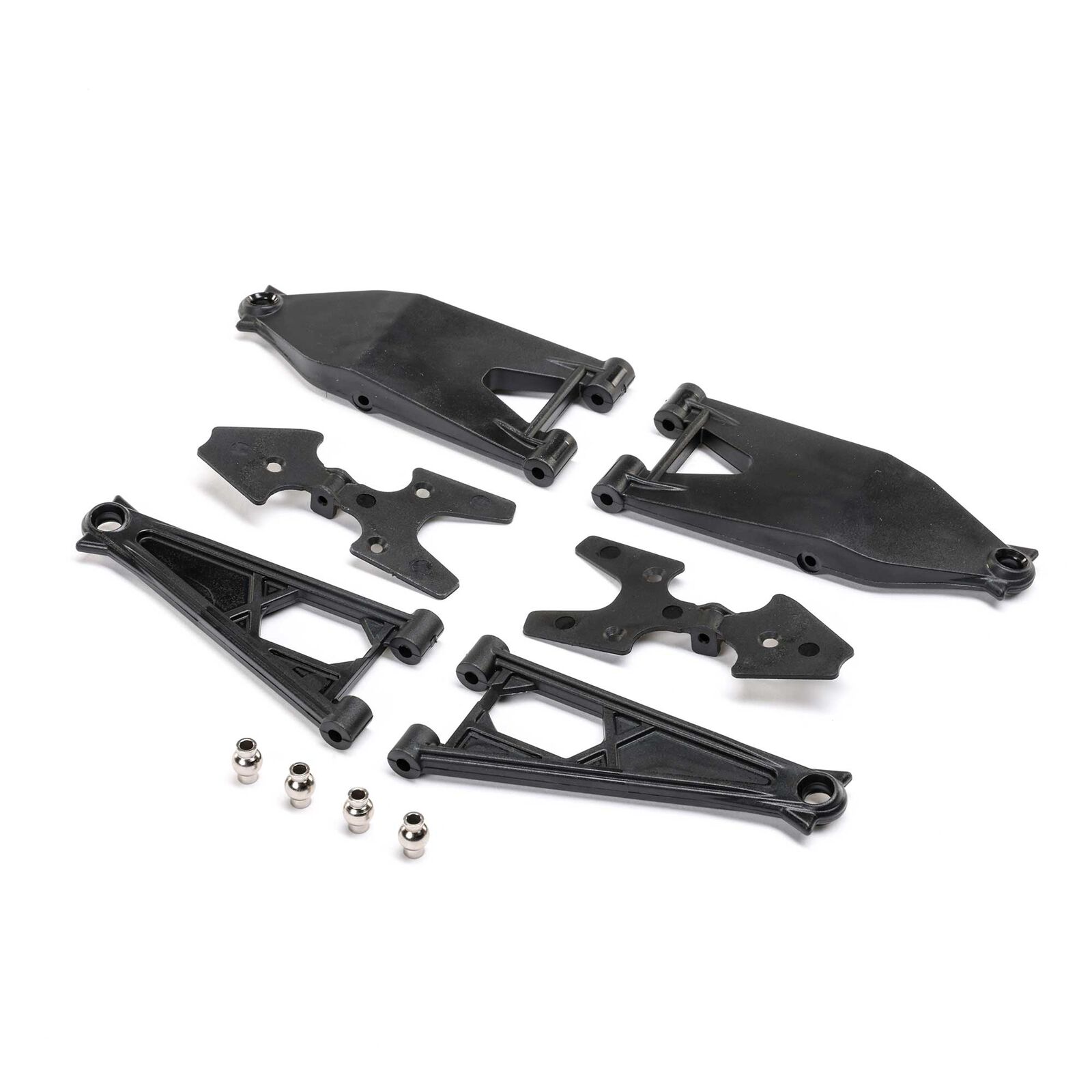 Front Suspension Arm Set: 1/10 Baja Rey 2.0