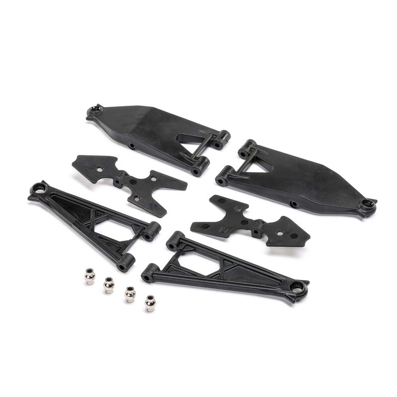 Front Suspension Arm Set: 1/10 Baja Rey 2.0