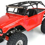 1/10 1979 Toyota Land Cruiser FJ40 Clear Body/Cage 12.3" WB Crawlers