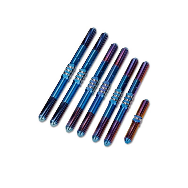 Schumacher Cat L1R Fin turnbuckle kit - burnt blue