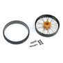 1/4 Pro-Spec Aluminum V2 Bead Front Wheel Black/Gold (1): Promoto-MX