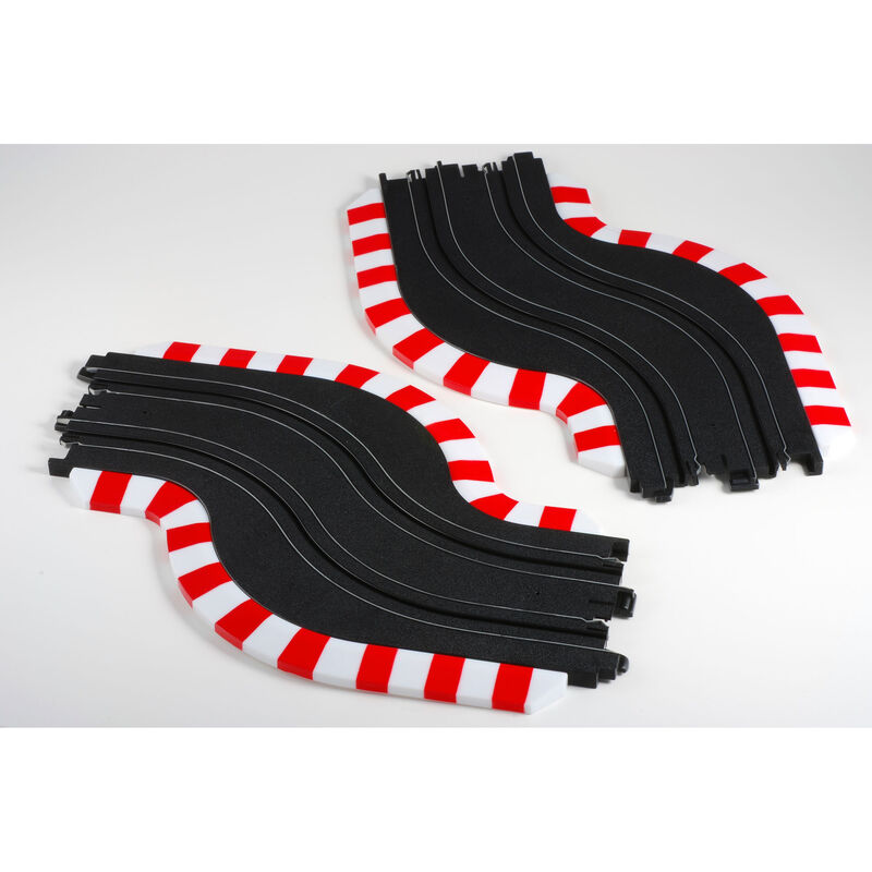 Slot Track Chicane Set, Left & Right