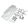 1/10 1979 Toyota Land Cruiser FJ40 Clear Body/Cage 12.3" WB Crawlers