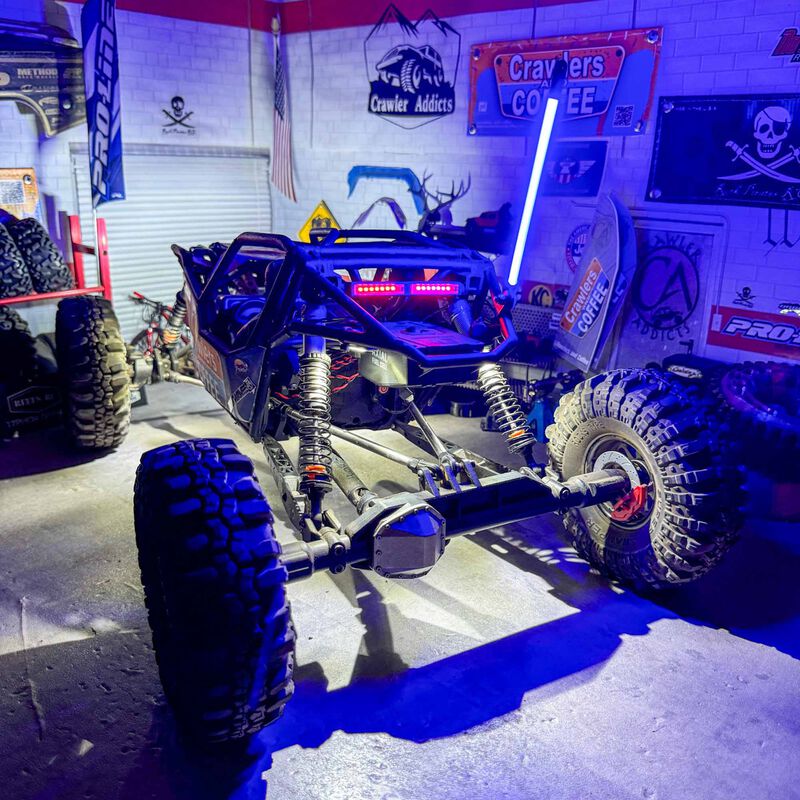 120mm TrickWhip, 5V Bundle, Blue