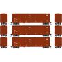 HO ATH 50' FMC 5327 12' Plug Door Box Car, SNC #21126/21159/21188 (3)
