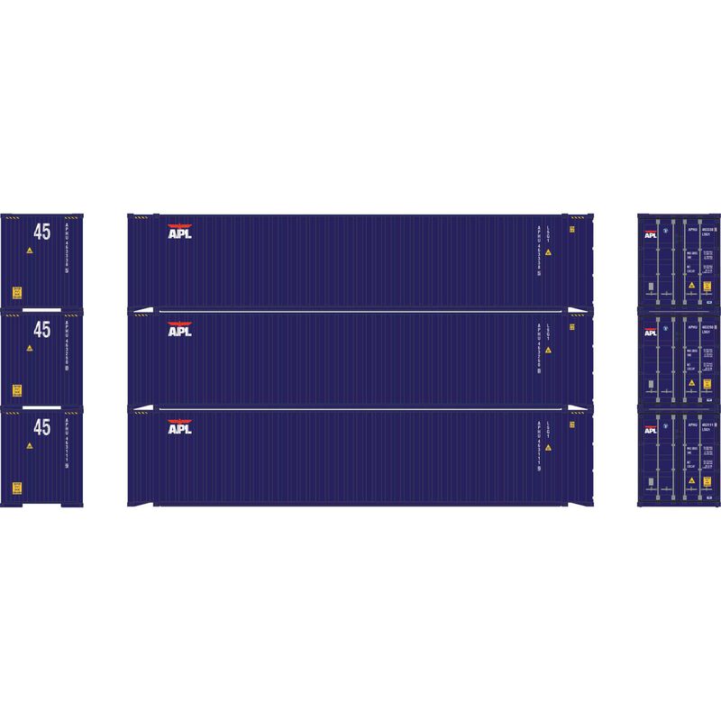 HO 45' Containers, APHU #463111 9/463250 0/463338 5 (3)
