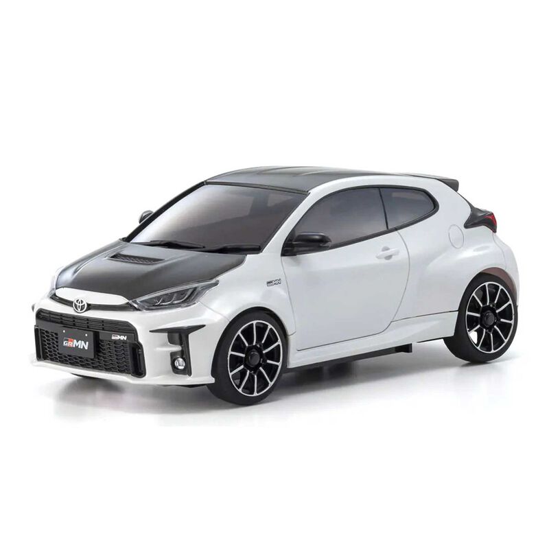 1/28 Toyota GRMN Yaris Rally Package MA-02 MINI-Z AWD RTR, Platinum White Pearl
