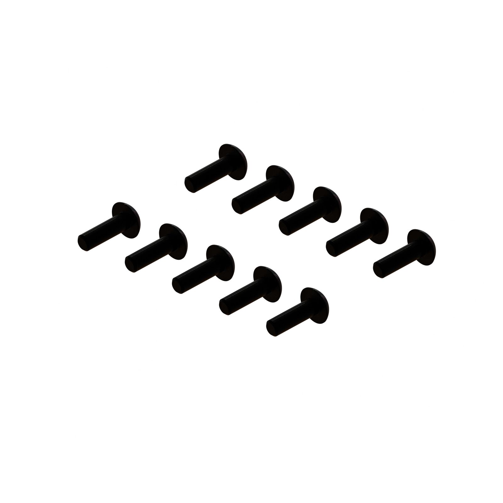 M2.5x8mm Button Head Screw With M3 Head (10)