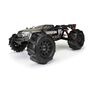 1/8 Dumont F/R 3.8" MT Tires Mounted 17mm Black Raid (2)