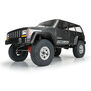 1/10 2001 Jeep Cherokee Clear Body 12.3” (313mm) Wheelbase Crawlers