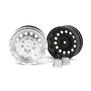 1/10 Method MR307 Hole 1.9 Wheels, 12mm Hex, Satin Silver (2)