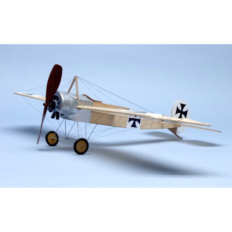 Fokker E.II Walnut Scale S Rubber Powered Kit, 17.5"