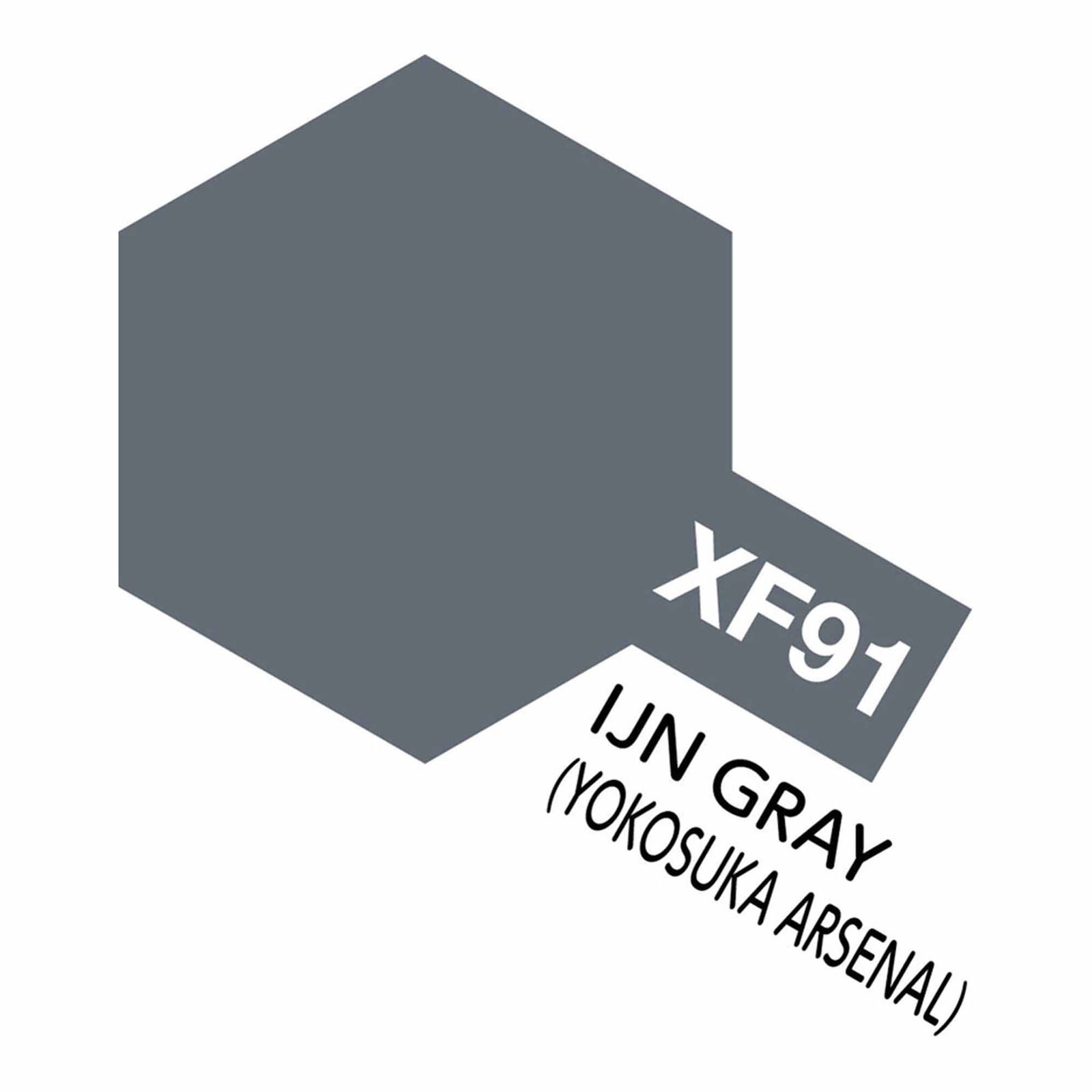 Acrylic Mini XF-91 IJN Gray (Yokosuka Arsenal)
