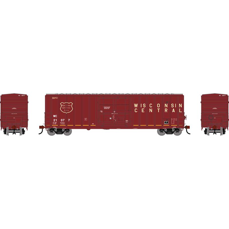 HO ATH 50' FMC 5327 12' Plug Door Box Car, WC #21077