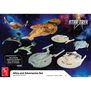 1/2500 Star Trek Adversaries & Allies Ship Set Model Kit