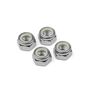 5mm Non-Flanged Wheel Nuts (4)